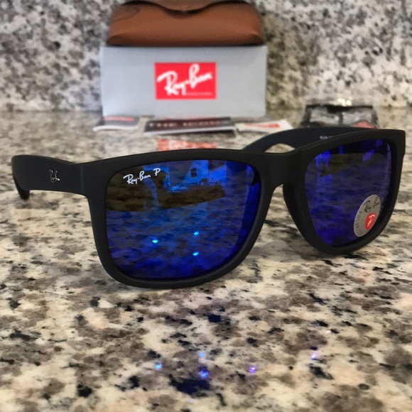 Brezposelni Ucinkovito Od Tam Ray Ban Sunglasses Justin Blue Polarized Ecolakeview32daitu Com